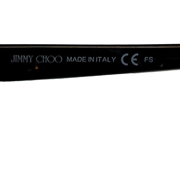 Jimmy Choo Leopard Animal Print Eye Glass Cat Eye Frames Italy 147 PWN  145 - Picture 7 of 8